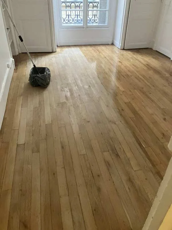 Parquet vitrifié rue de Villiers Paris 17e