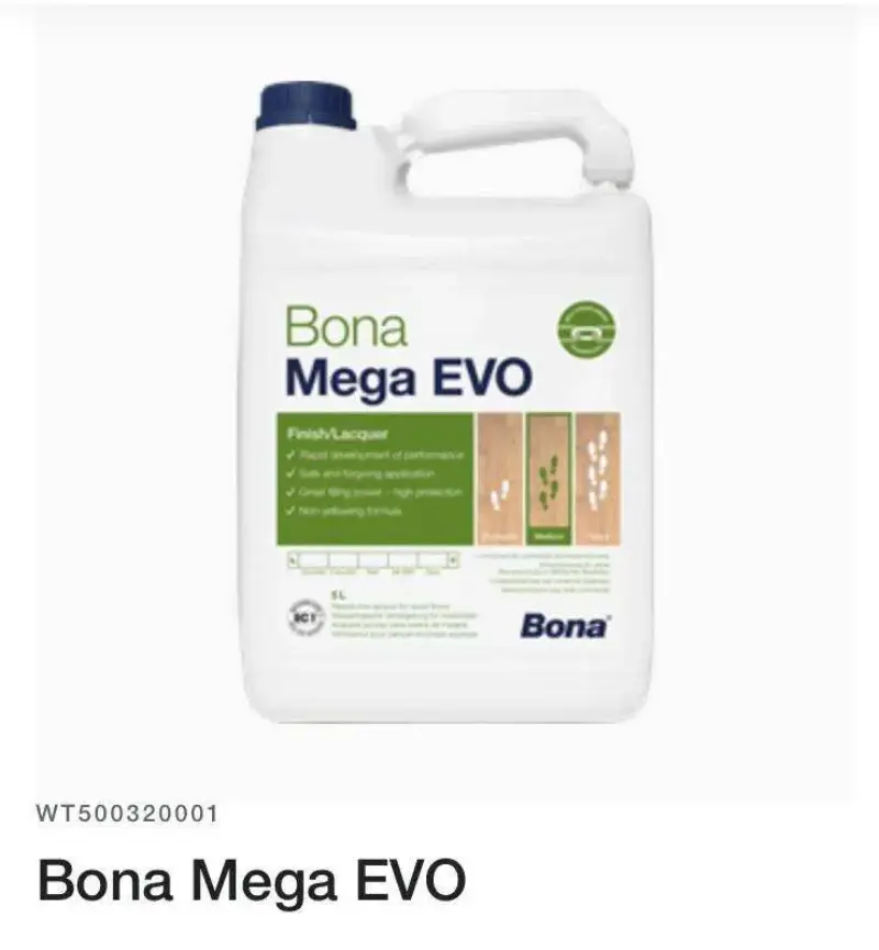 Bona Mega EVO — vernis professionnel pour parquet